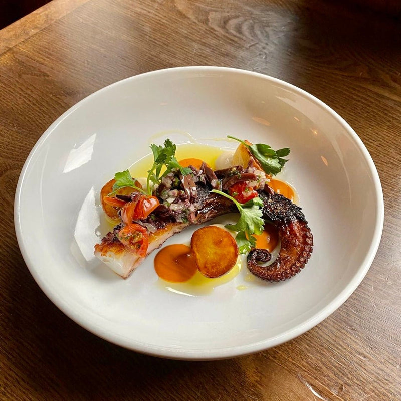 Pulpo a la Plancha with Aji Ahumando Sauce | Recipes - WorldClass