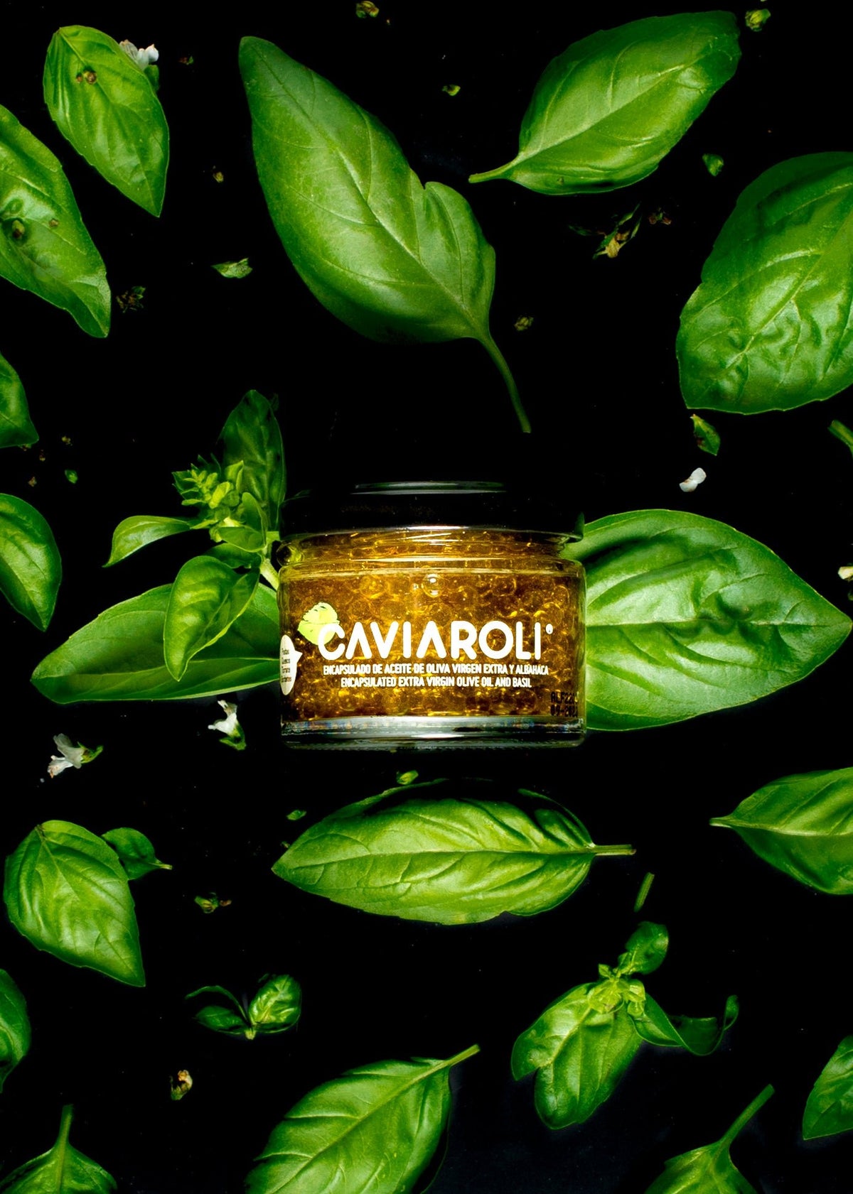 Caviaroli Basil Virgin Olive Oil Pearls - 50 g - WorldClass
