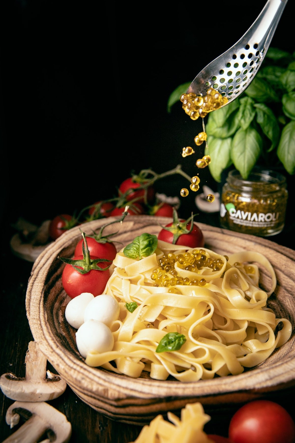 Caviaroli Basil Virgin Olive Oil Pearls - 50 g - WorldClass