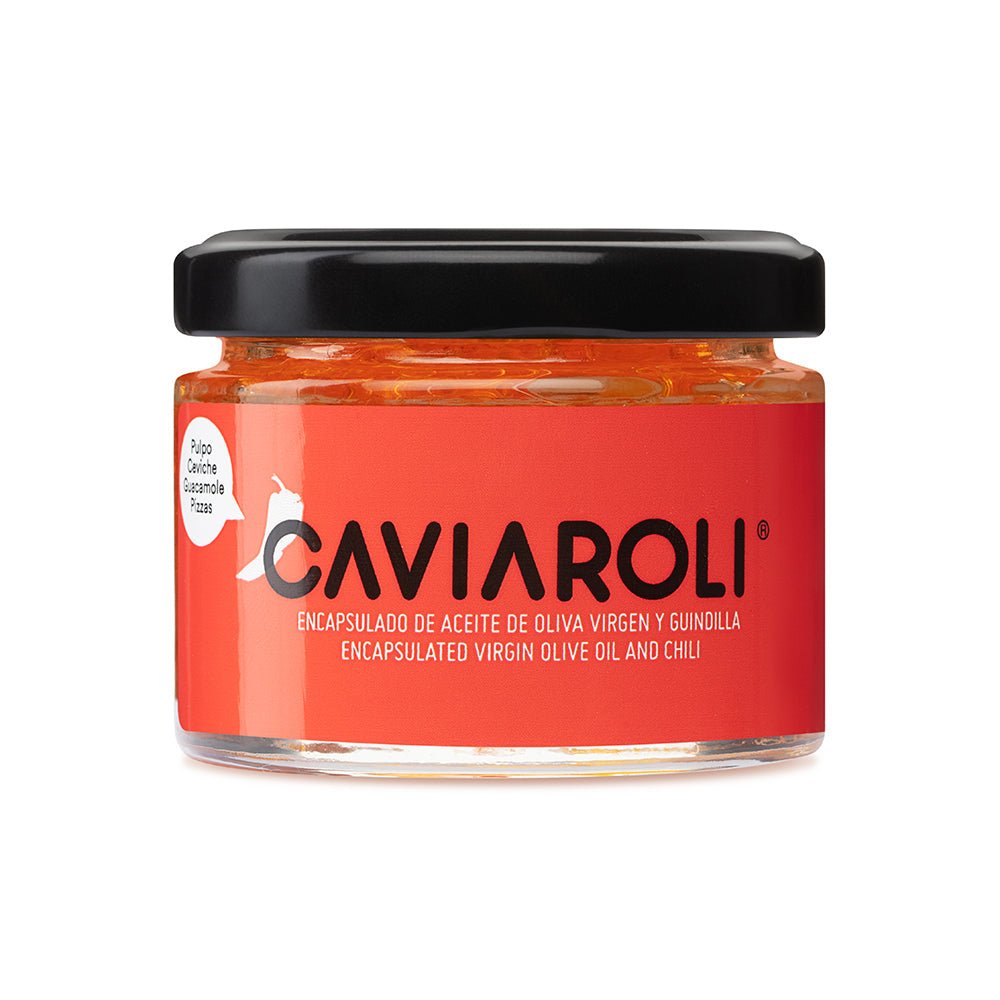 Caviaroli Chili Virgin Olive Oil Pearls - 50 g - WorldClass