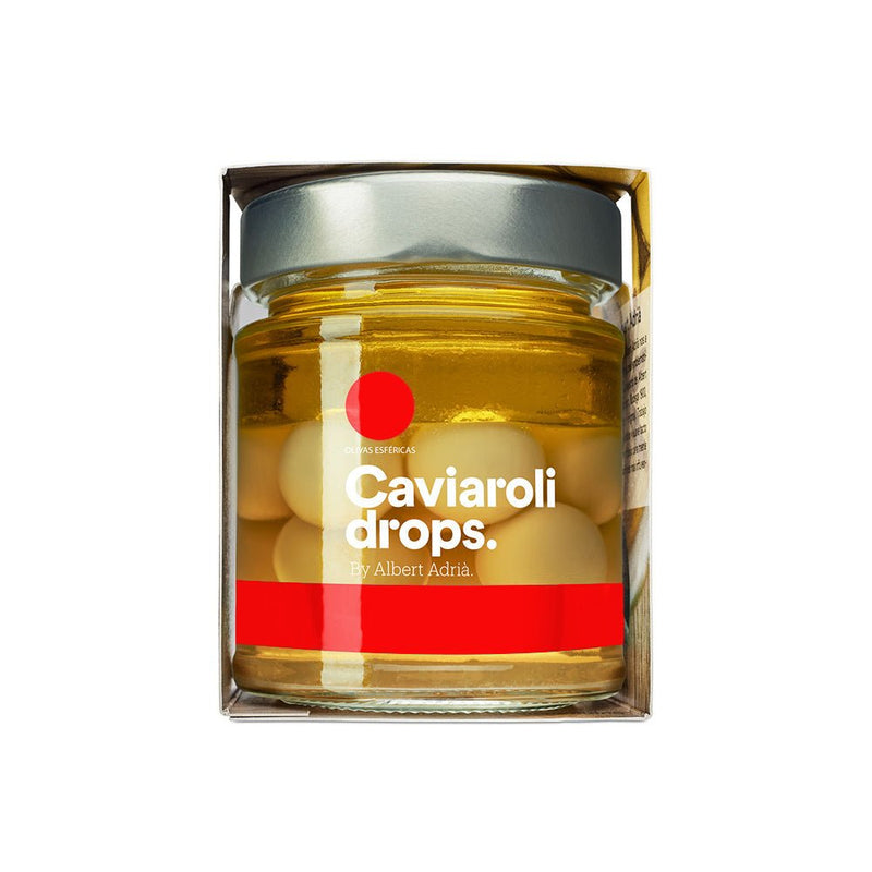 Caviaroli Drops by Albert Adrià - Spicy Olive 12 Count - WorldClass