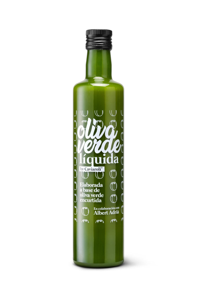 Salsa de Green Olive Líquida - by Caviaroli - 500 ml (case of 6) - WorldClass