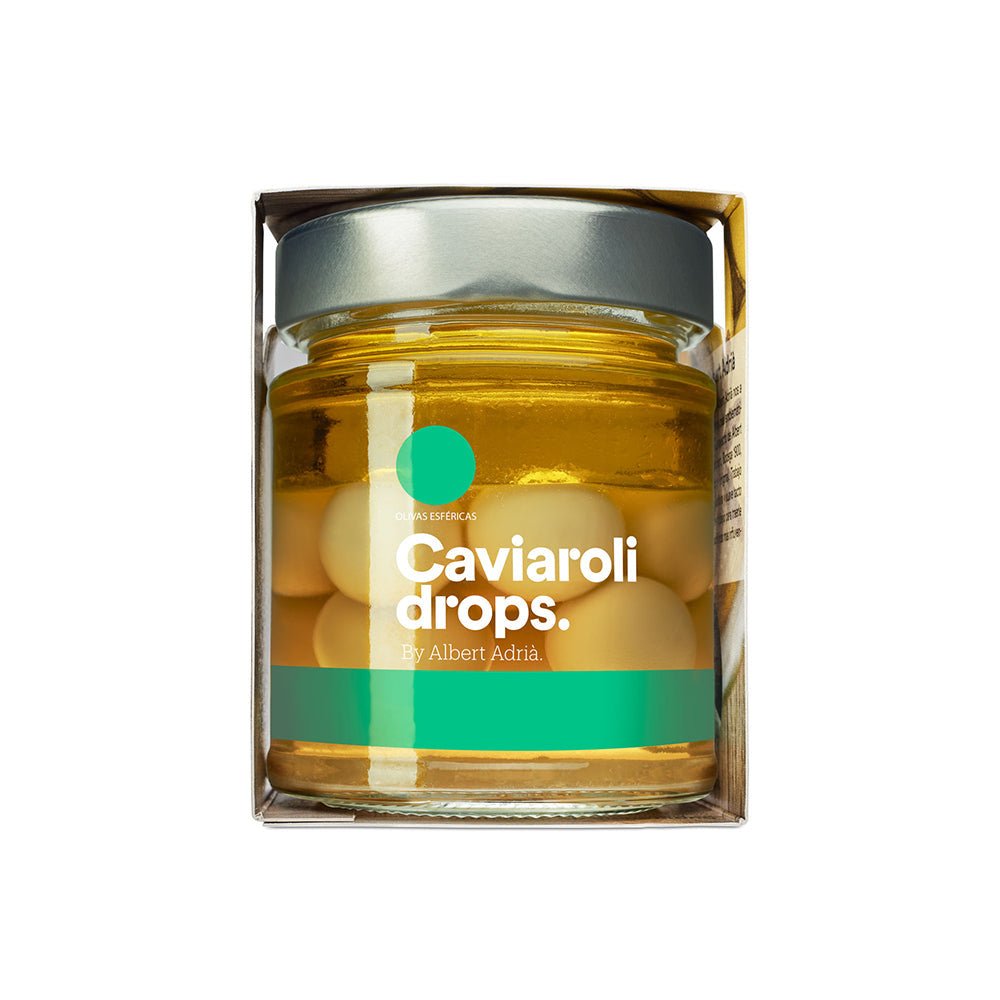Caviaroli Drops by Albert Adrià - Green Olive 12 Count - WorldClass