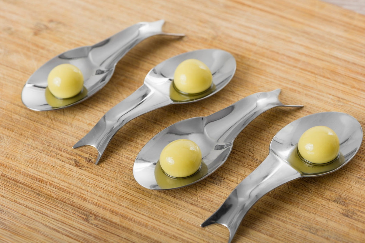 Caviaroli Green Olive Drops by Albert Adrià, 12 ct - WorldClass